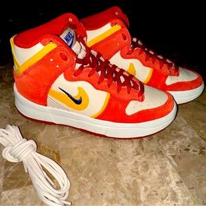 Womans pair of Nikes size 6.5 have two pairs only need one! Wore one time. New!